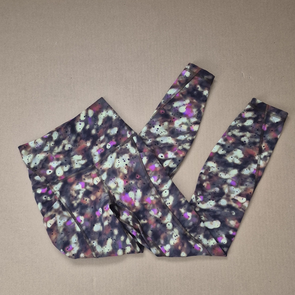 lululemon athletica Size 2 Multicolor Patterned Leggings Excellent!